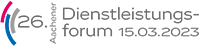 Das Logo des Aachener Dienstleistungsforums 2023