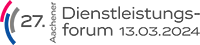 Logo des Aachener Dienstleistungsforums 2024