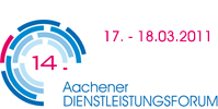 Das Logo des 11. Aachener Dienstleistungsforums 2011